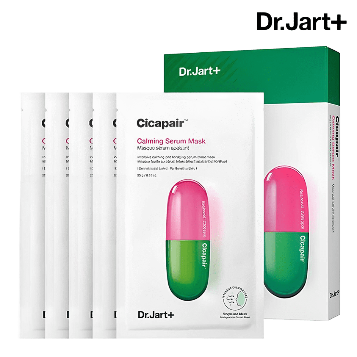 Cicapair Calming Serum Mask 5pcs