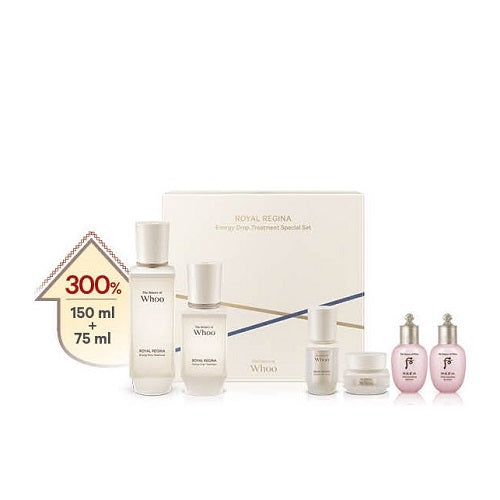 Royal Regina Energetic Recharging Cream Set (50 ml + Refill 50 ml)