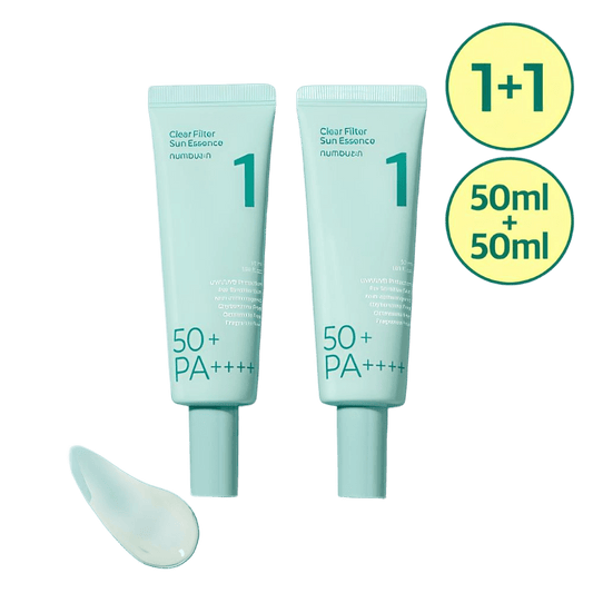 No. 1 Clear Filter Sun Essence SPF50+ PA++++ 50mL + 50mL Duo Set