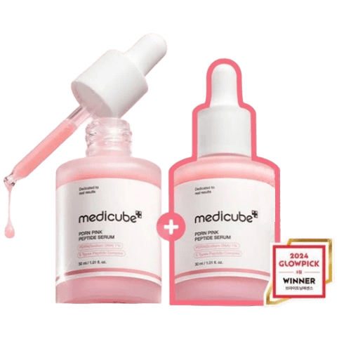 MEDICUBE PDRN Pink Peptide Serum 30ml+30ml