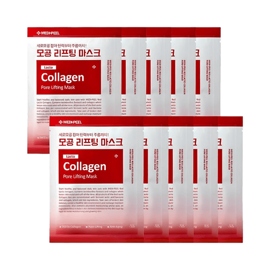 Red Lacto Collagen Pore Lifting Mask 10ea