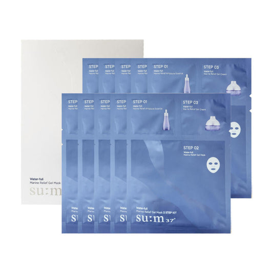 Water-full Marine Relief Gel Mask 3Step 10ea