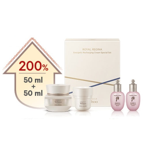 THE WHOO Royal Regina Energetic Recharging Cream Set