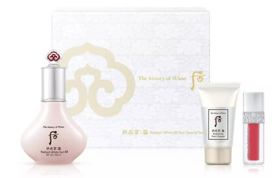 Gongjinhyang:Seol Radiant White Sun BB Set (No.1 / No.2, 40 ml)